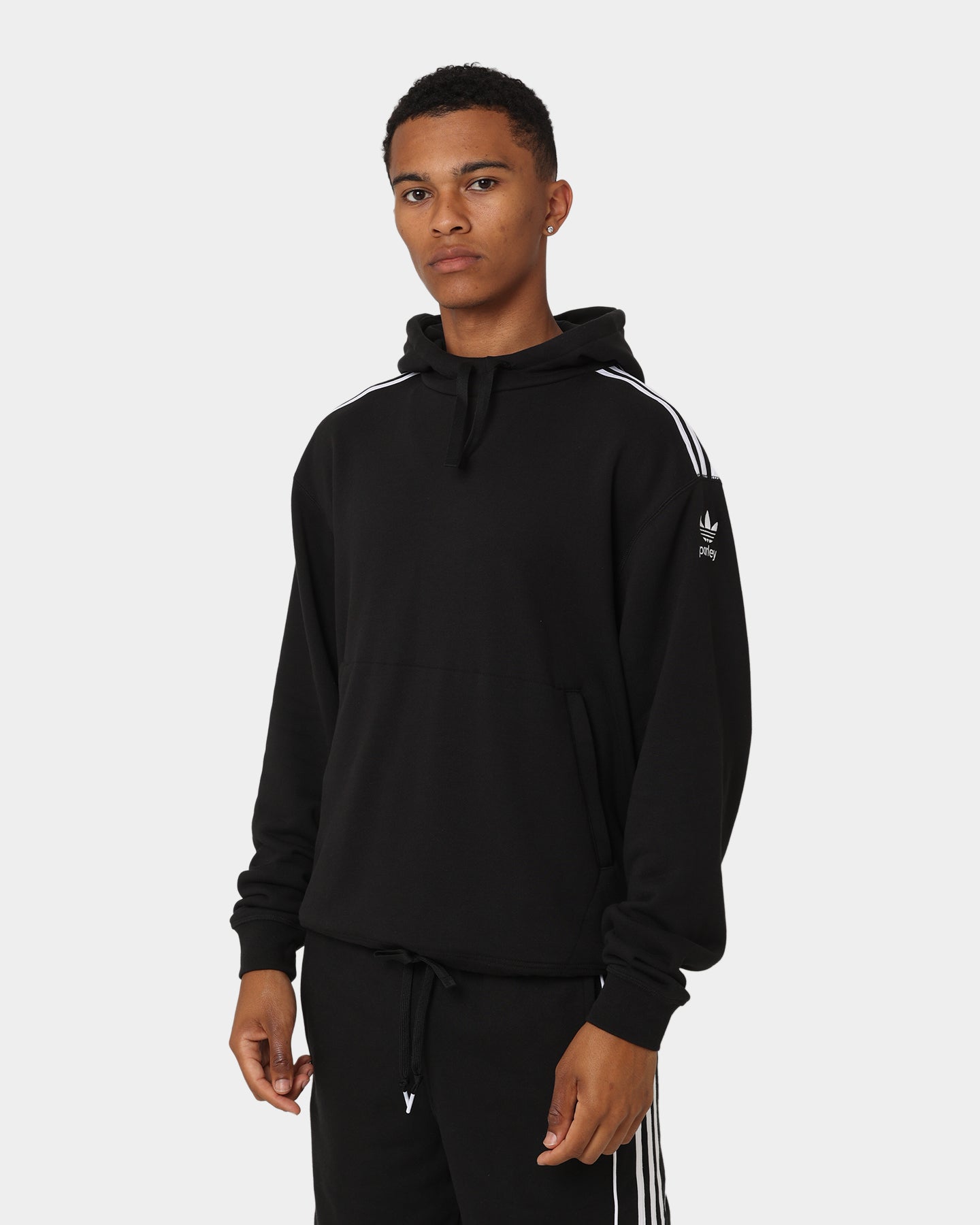 Adidas Parley Hoodie for Men & Women - Eco-Friendly Recycled Ocean Plastic Pullover - Black - Perfect for Running, Gym & Casual Wear