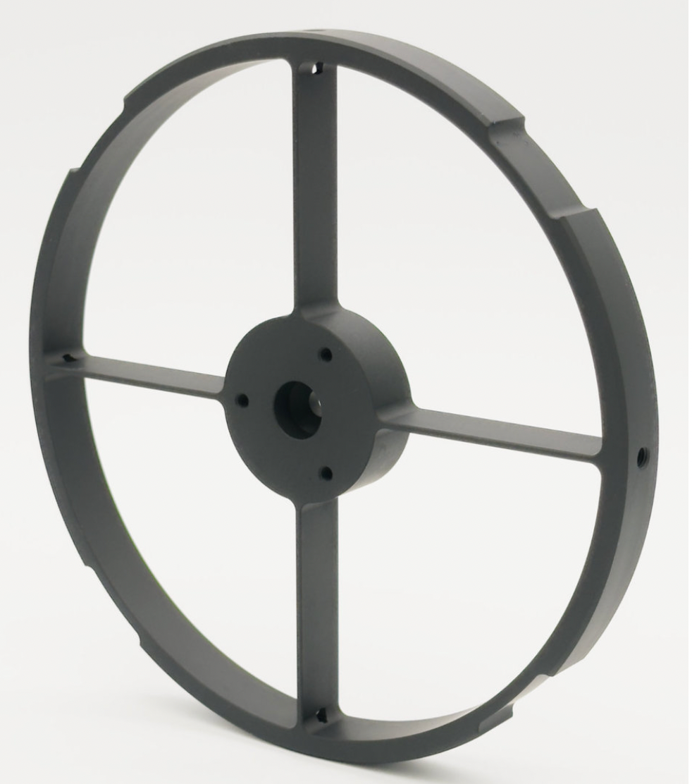 Secondary Spider TS150 - CNC Machined Metal Tube Clamp (ID 175mm) for Industrial Machinery, Automotive & Robotics Applications
