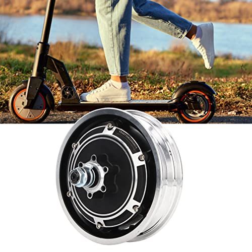10 Inch 48V 1000W Brushless Electric Scooter Hub Motor with Disc Brake - High Performance Replacement Wheel for Electric Scooters - Perfect for Commuting & Urban Travel