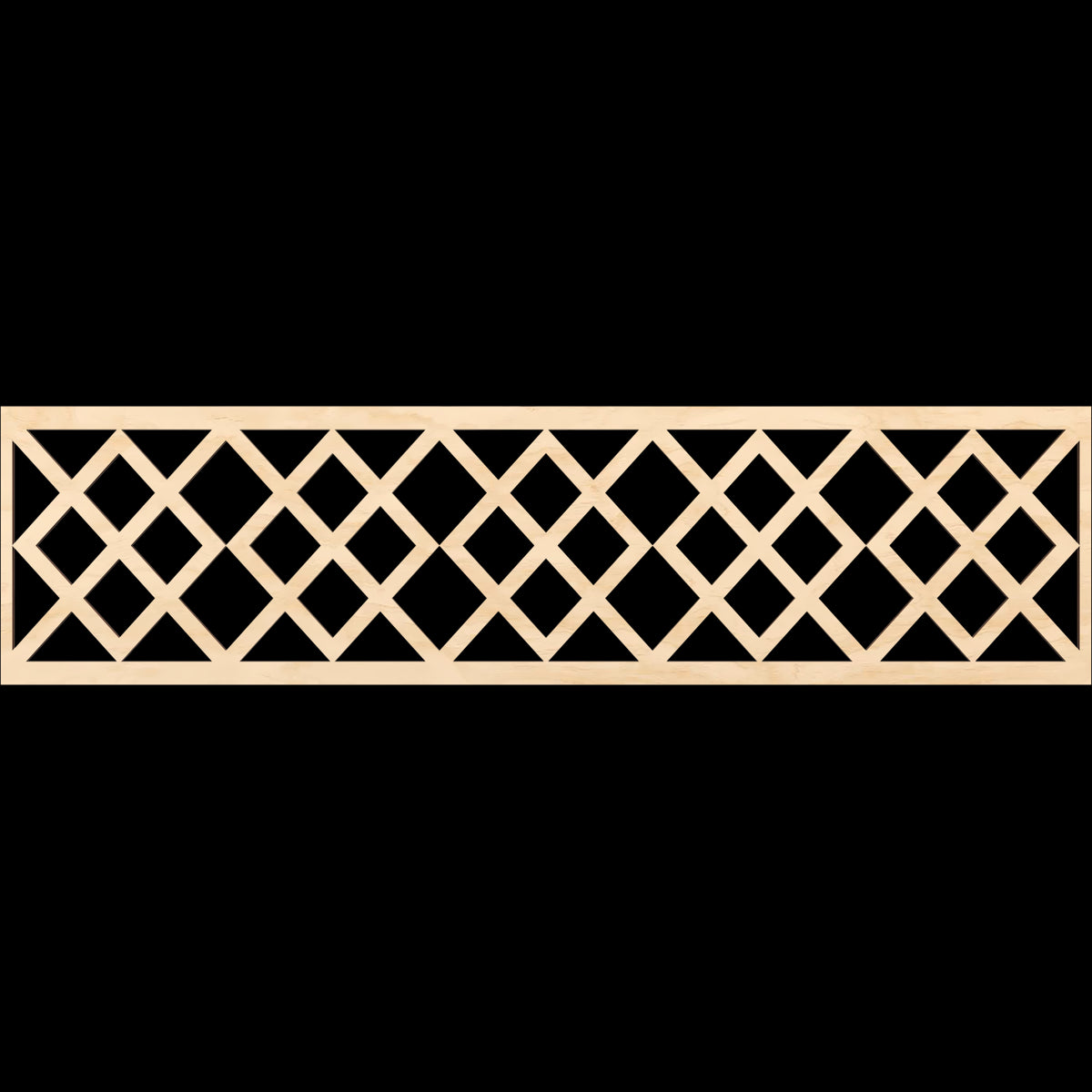 Hadley Fretwork Moulding - Decorative Wood Trim for Home & Furniture DIY Projects | Perfect for Crown Molding, Wall Paneling and Cabinet Accents