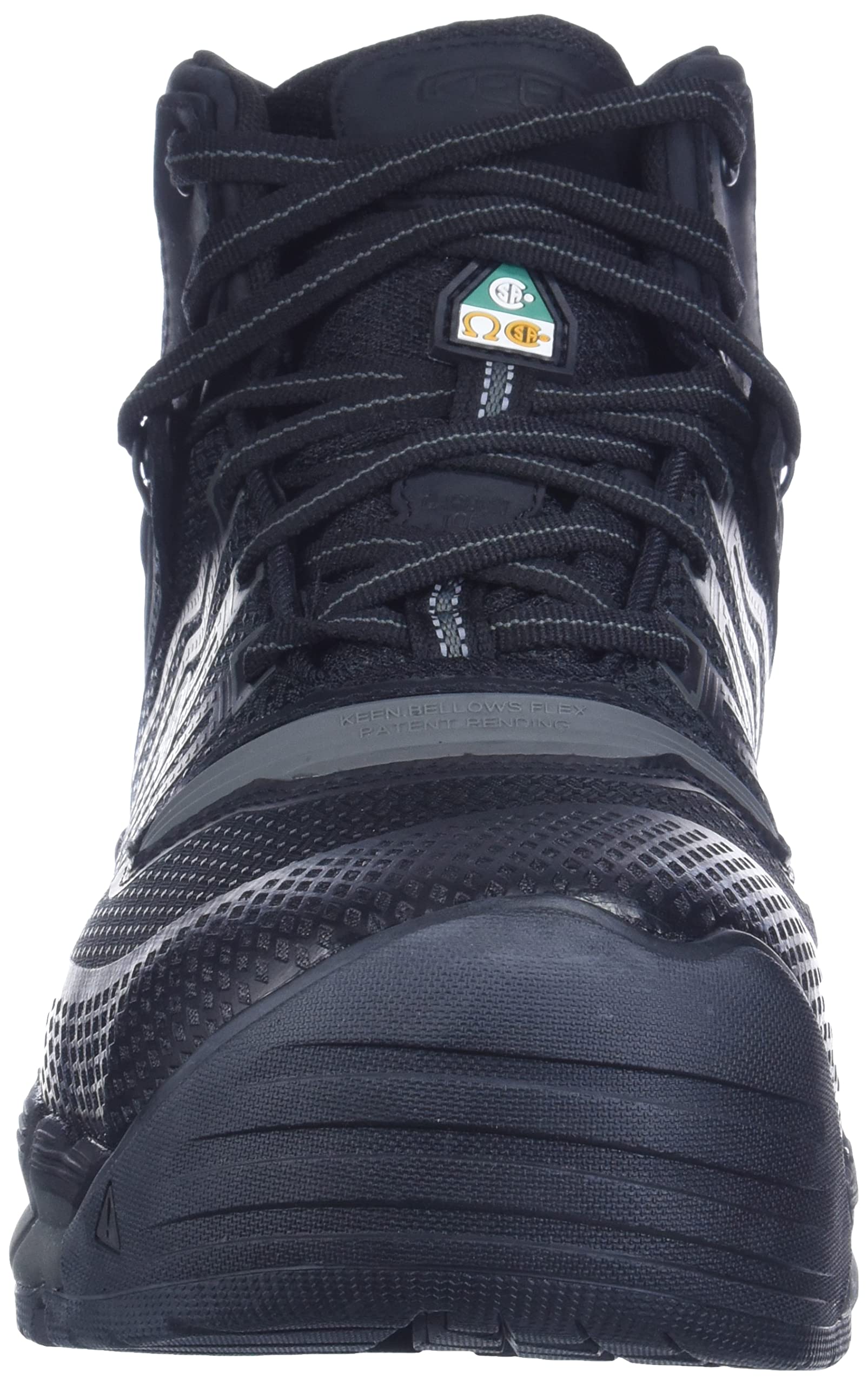 KEEN Utility Men's CSA Kansas City Mid KBF Composite Toe Waterproof Work Boots - Lightweight & Durable for Construction, Landscaping & Outdoor Jobs