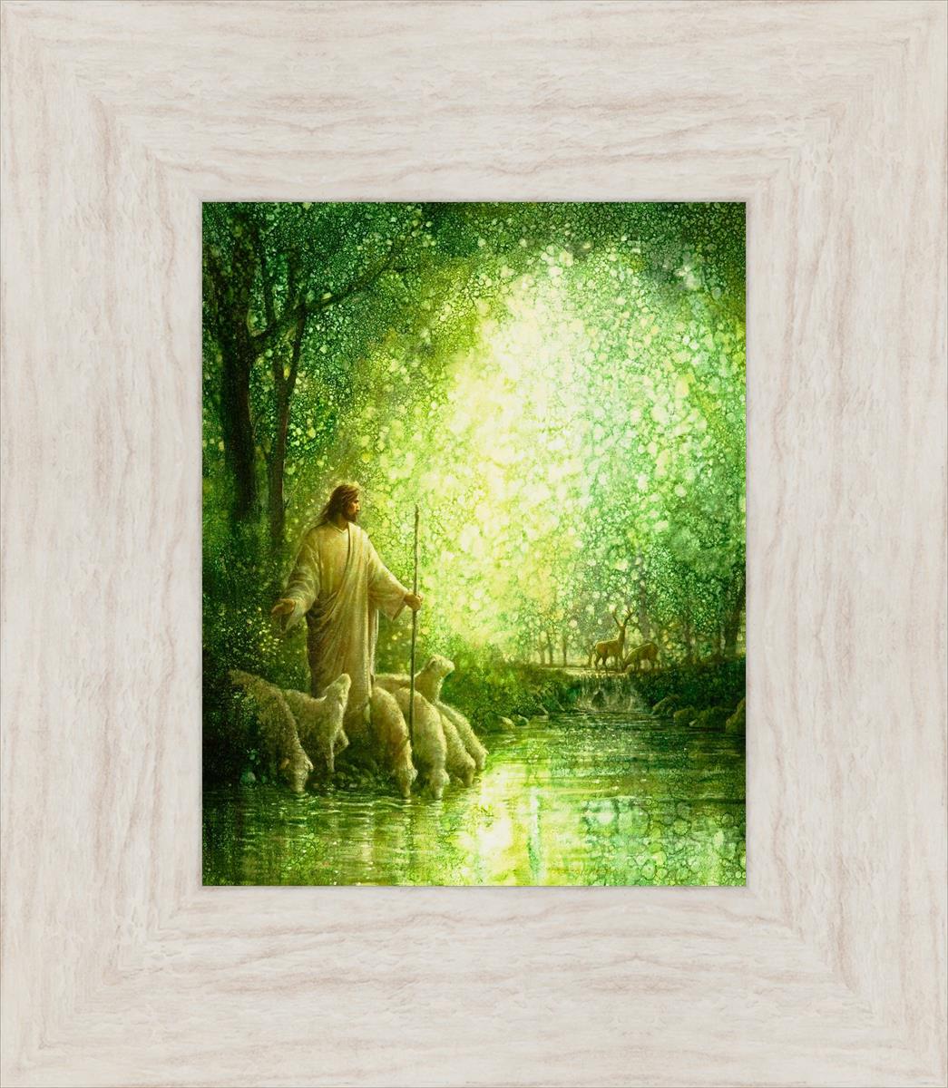 Feed My Sheep By Yongsung Kim - Inspirational Christian Wall Art for Home & Church Decor - Perfect for Living Room, Bedroom & Office