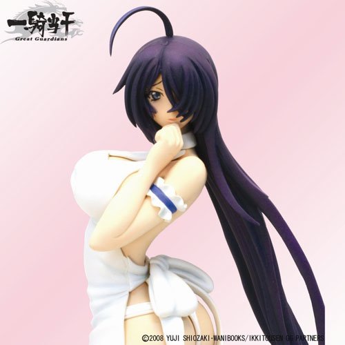 Ikki Tousen Great Guardians Kanu Unchou Apron Version 1/8 Scale PVC Figure - Anime Collectible for Display & Cosplay Enthusiasts