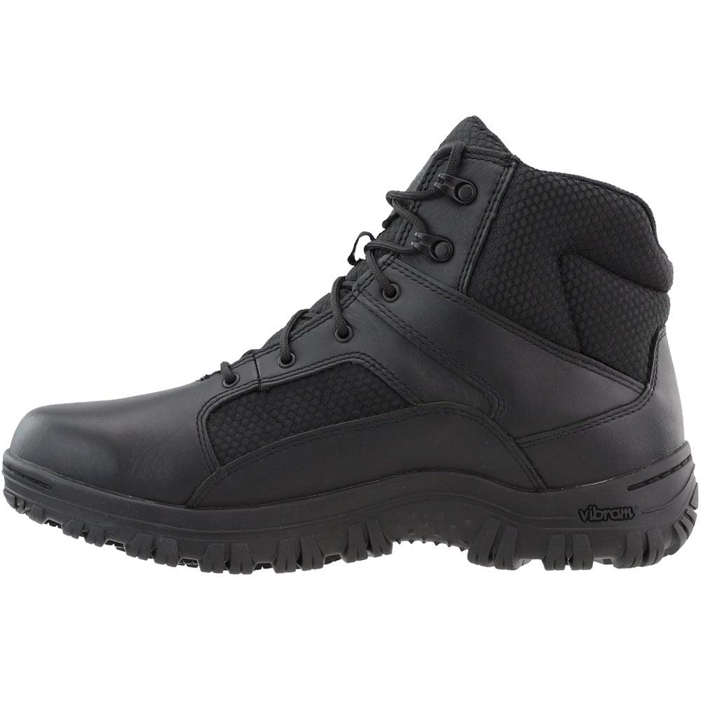 Bates Men's 5 Inch Tactical Waterproof Safety Boots for Firefighters - Slip Resistant Work Boots for Construction, Hiking & Outdoor Adventures
