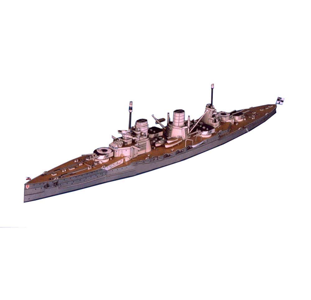 1/250 Scale German SMS Seydlitz Military Paper Puzzle Model - 31