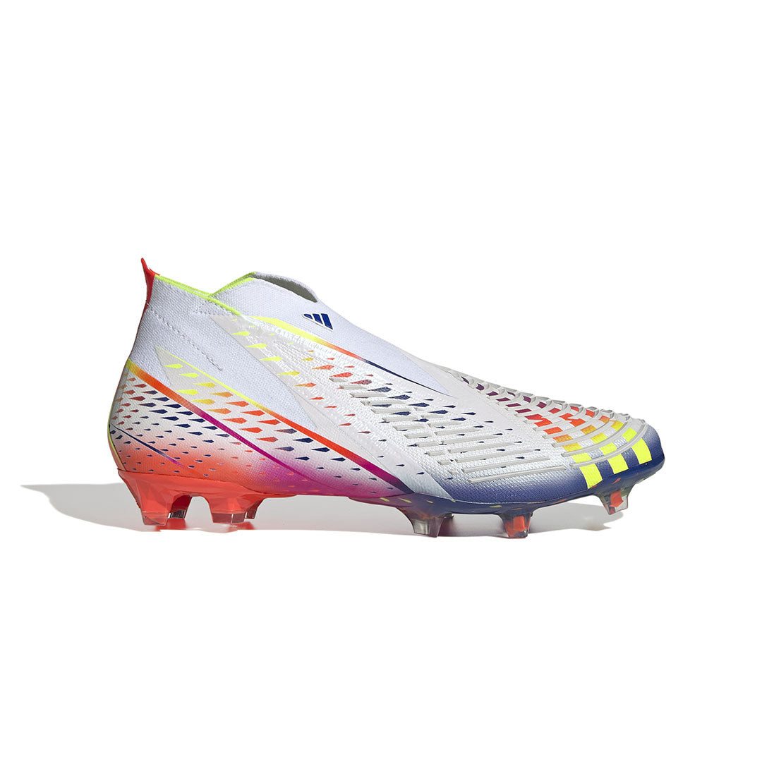 **adidas Men's Predator Edge+ Firm Ground Soccer Cleats (GW1040) - Lightweight Football Boots for Speed & Control, Perfect for Turf Matches & Training**