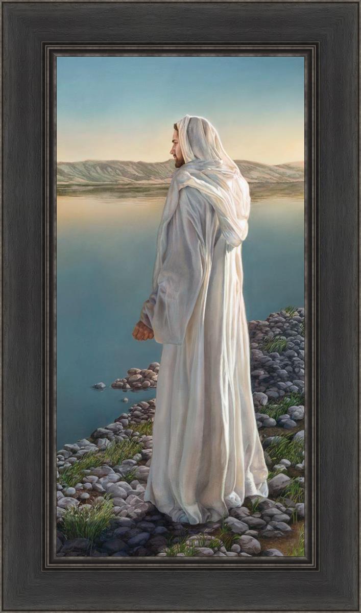 Come Follow Me by Liz Lemon Swindle - Inspirational Christian Art Print for Home, Office & Church Decor - Perfect for Gifts & Spiritual Uplift