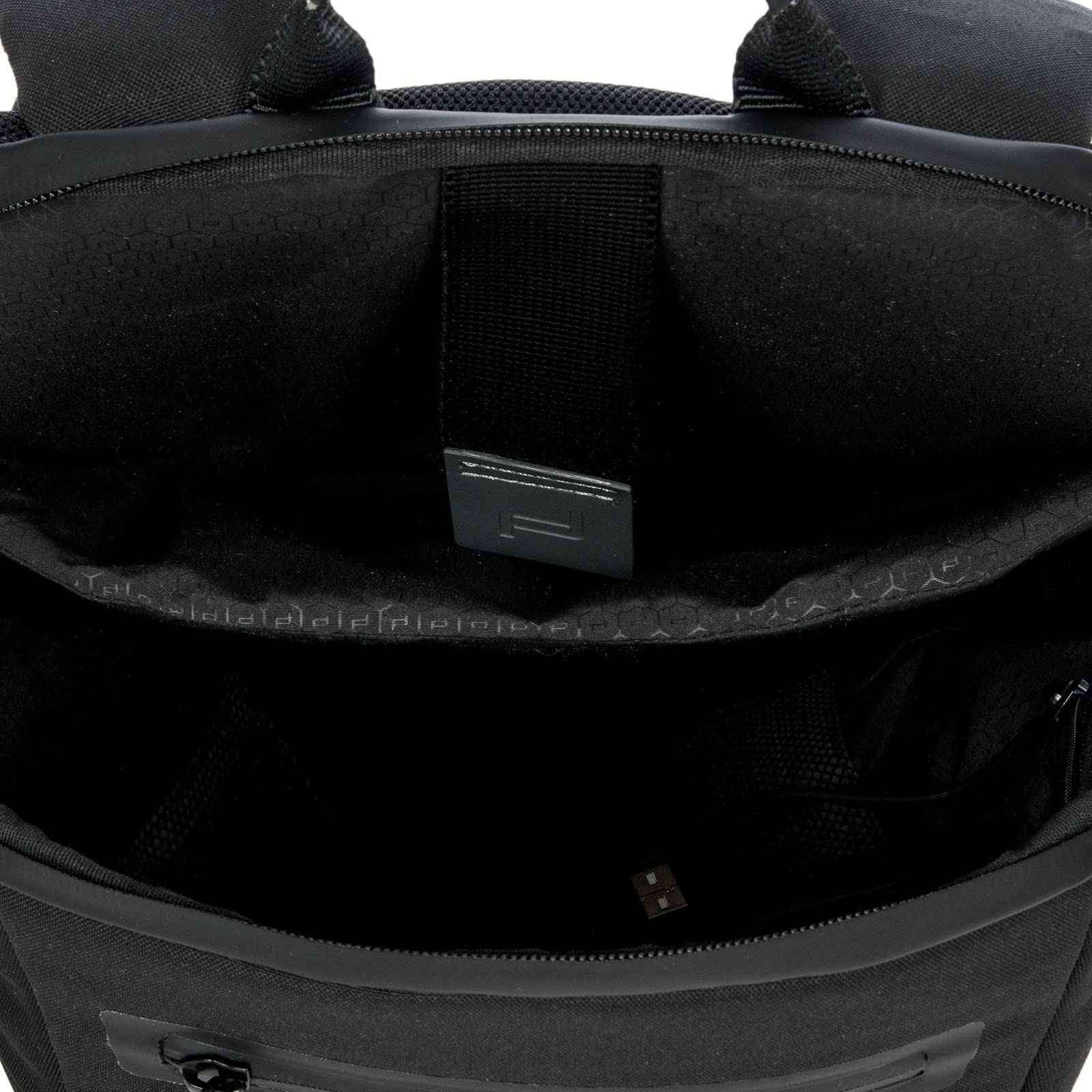 Porsche DESIGN Urban Eco Backpack XS Black - Lightweight Waterproof Laptop Backpack for Work, Travel & School | Stylish Minimalist Daypack for Men & Women