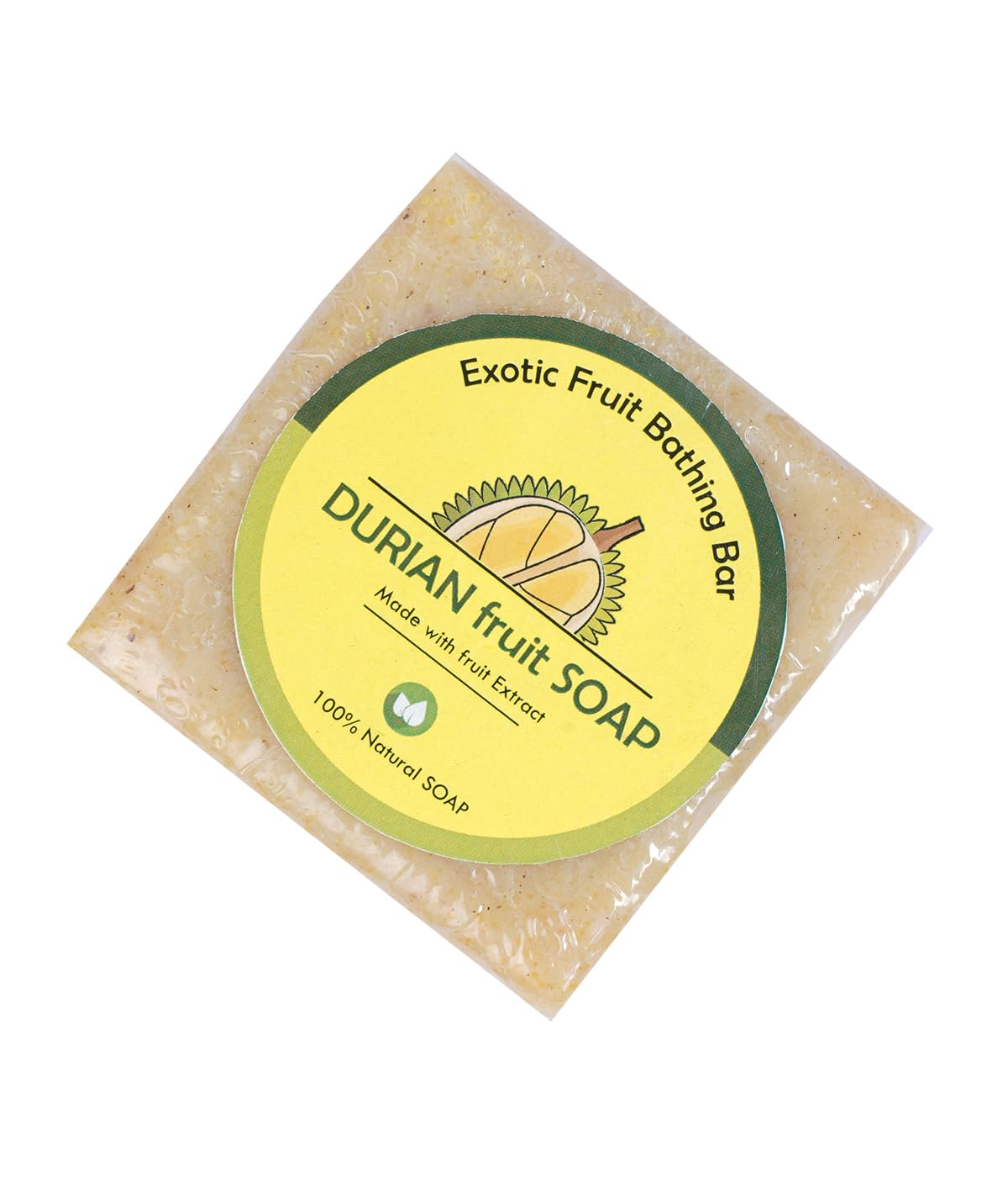 Natural Durian Fruit Soap for Skin Care - Exotic Tropical Aroma, Moisturizing & Nourishing - Perfect for Daily Bath, Spa & Gift Giving