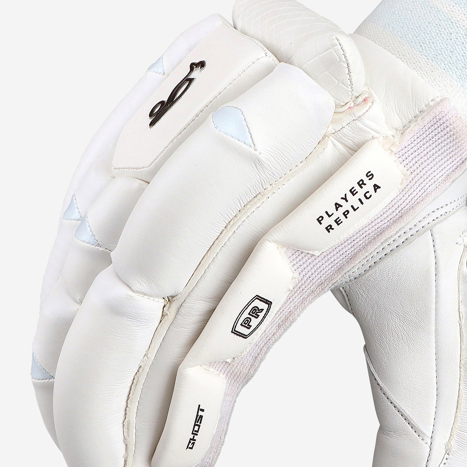 Kookaburra Ghost Pro Players Replica Adult Cricket Batting Gloves - Premium Leather Cricket Gloves for Men, Professional Grade Protection & Grip - Perfect for Matches, Training & Practice Sessions
