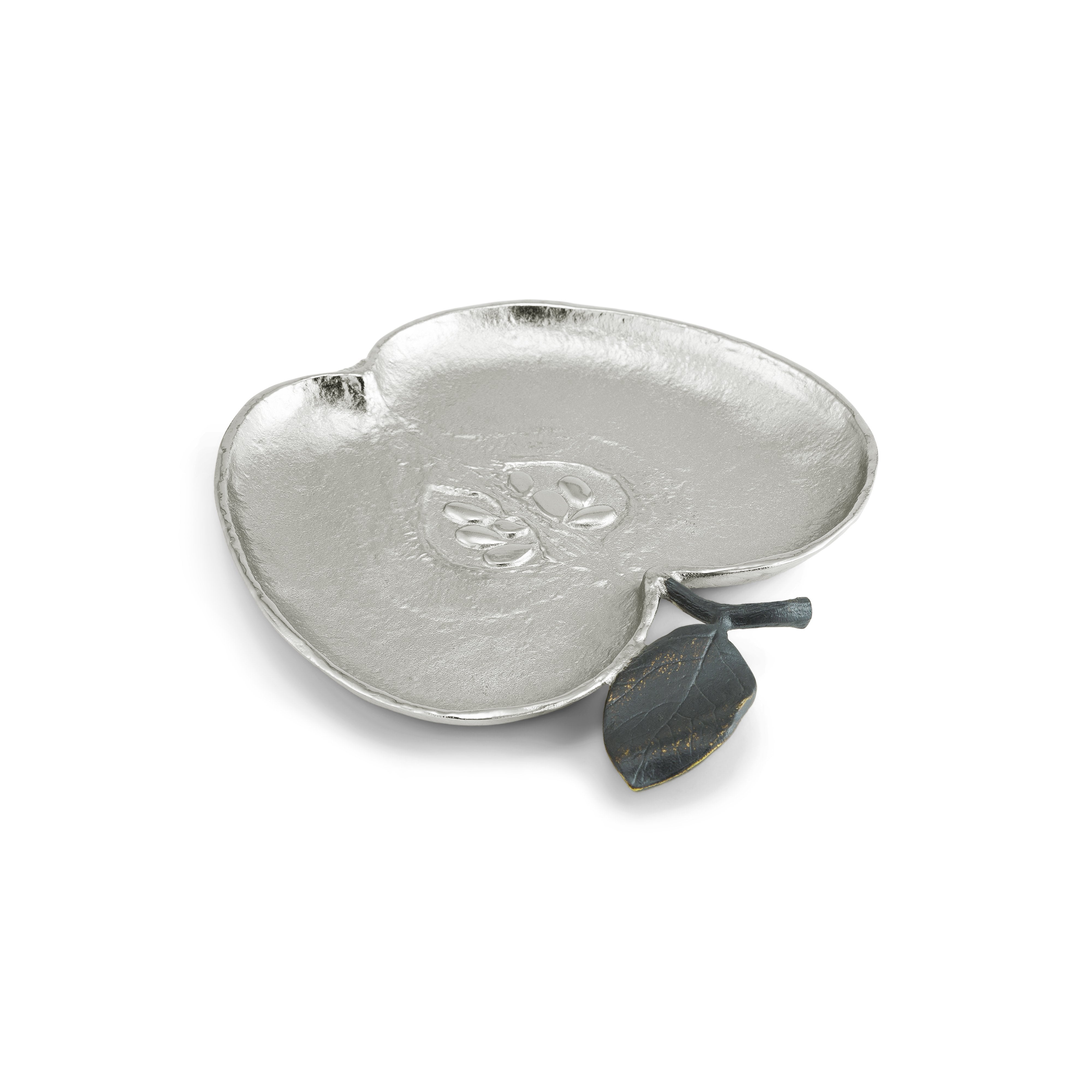 Apple Plate - Premium Ceramic Fruit Serving Dish for Healthy Snacks, Desserts & Party Platters - Perfect for Home, Kitchen & Entertaining