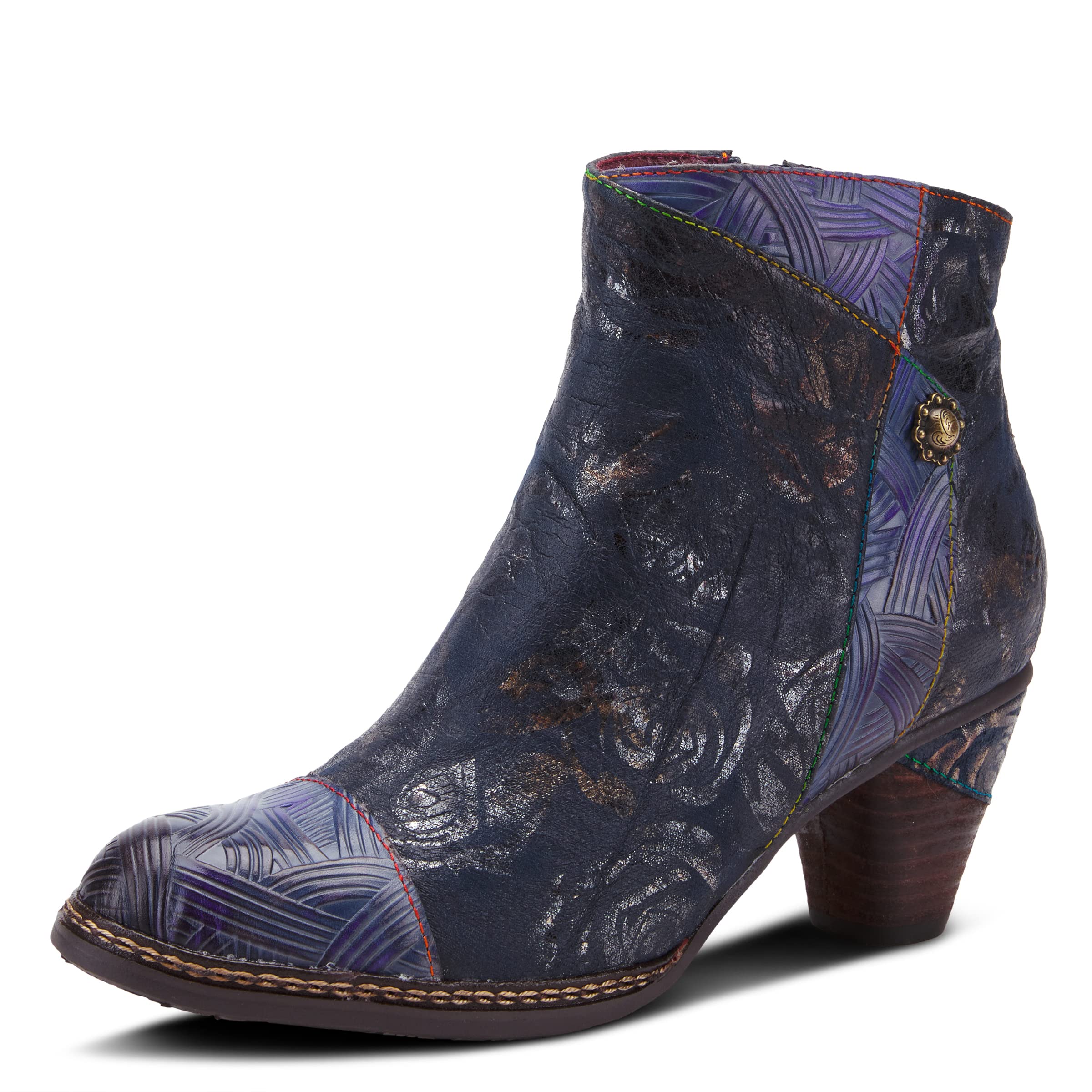 Spring Step L'Artiste Women's Waterlily Boots - Comfortable Ankle Booties for Women, Fashion Chelsea Boots with Side Zipper | Perfect for Fall, Winter & Office Wear