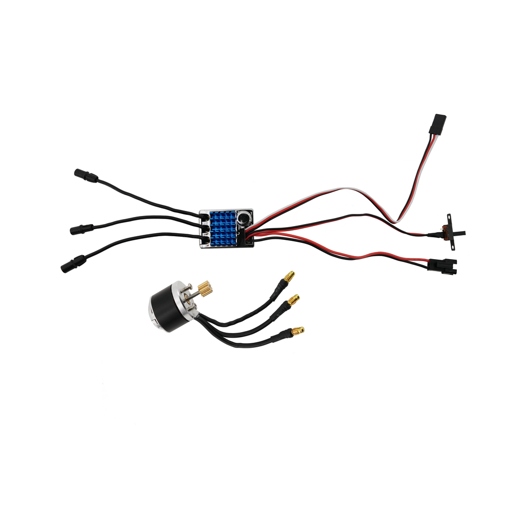 2322 External Drive Motor with AM32 45A ESC Upgrade Kit - Compatible with MN99S/168/82/78 Series & MK1216/MK1217 - Perfect for DIY RC Car and Drone Upgrades