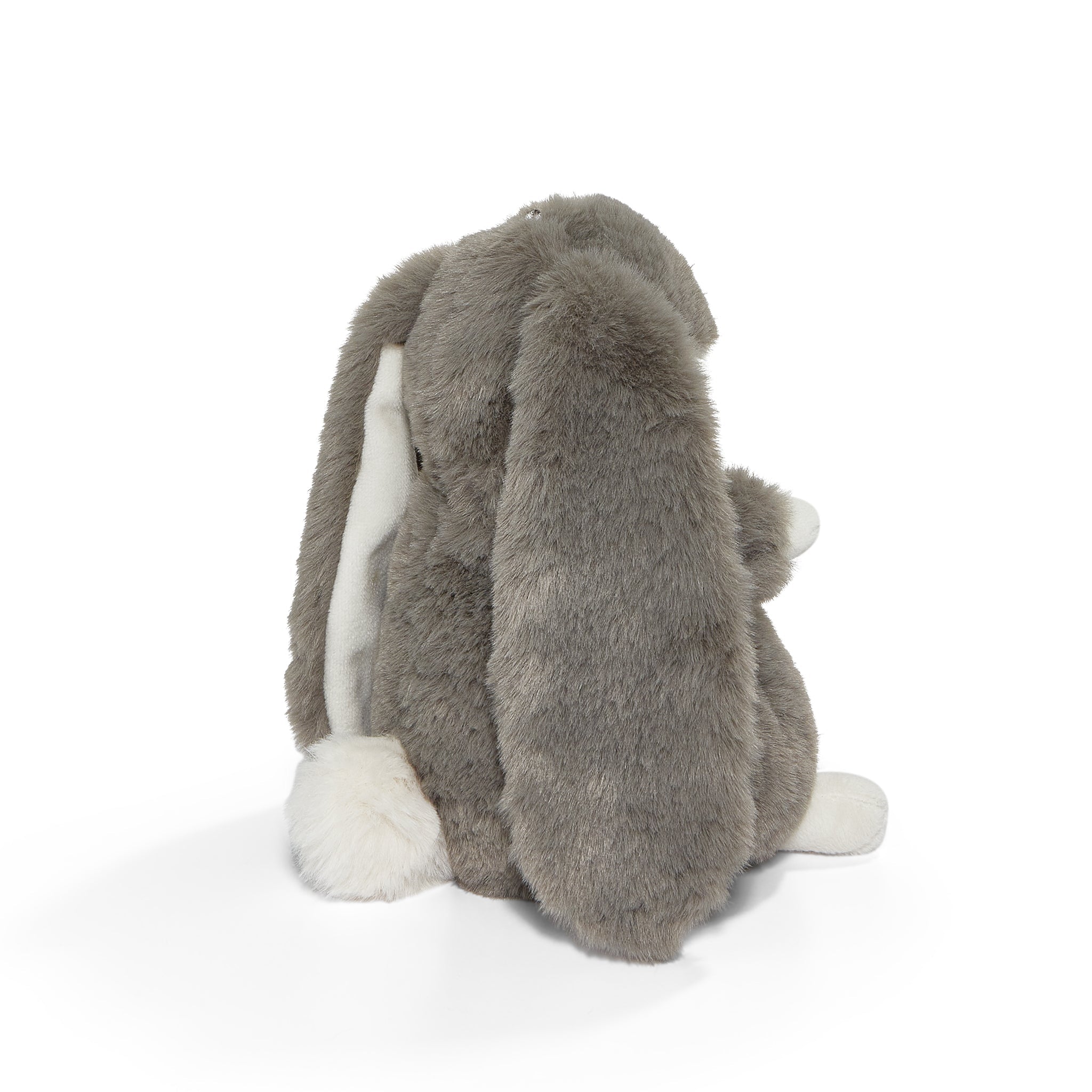 Tiny 8 Nibble Bunny Coal Plush Toy - Adorable Retired Collectible Stuffed Animal for Easter Gifts, Nursery Decor & Kawaii Lovers