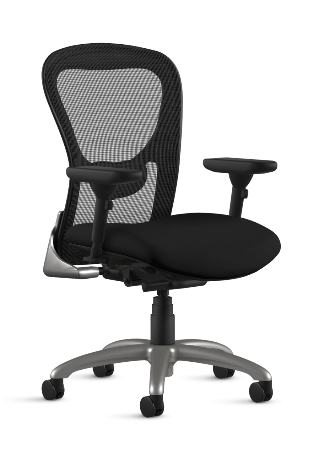 9 to 5 STRATA Mid Back Task Chair (1560) - Ergonomic Office Chair for Home & Work, Adjustable Height & Lumbar Support - Perfect for Desk Work, Gaming & Study