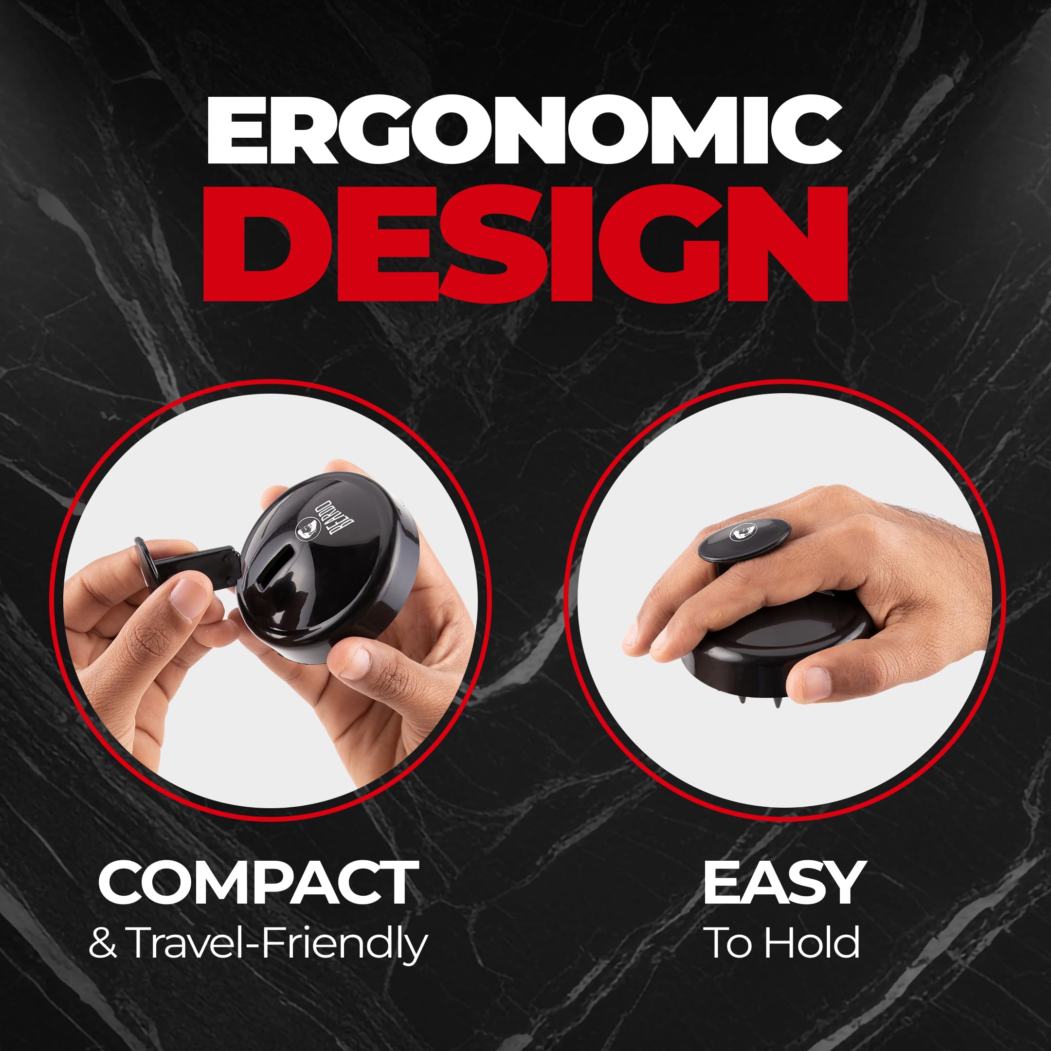 Beardo Scalp Massager for Hair Growth - Soft Silicone Bristles Shampoo Brush with Removable Handle | Dry Massage, Oil & Shampoo Applicator | Exfoliating Hair Brush for Men & Women | Perfect for Relaxation, Dandruff Relief & At-Home Spa Treatments