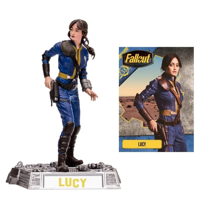 Fallout Movie Maniacs Lucy Limited Edition Collectible Action Figure - Perfect for Gaming Displays, Movie Memorabilia Collections & Post-Apocalyptic Decor