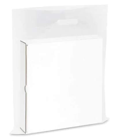 50 Extra Thick 2 mil Large Glossy Clear Merchandise Bags - 15