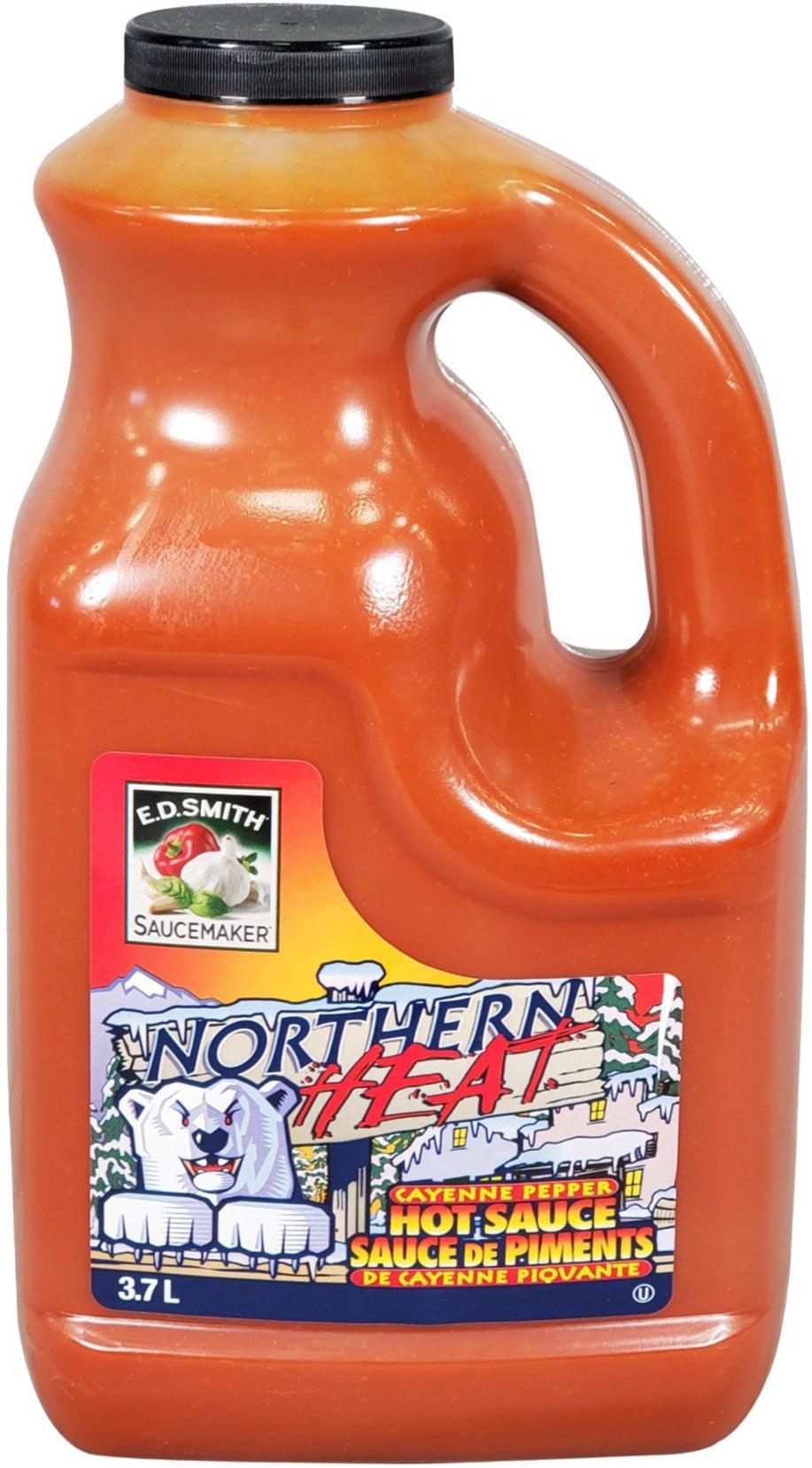 E.D. Smith Northern Heat Hot Sauce - Spicy & Flavorful Chili Sauce for Tacos, Wings & BBQ - Premium Canadian Hot Sauce for Cooking & Grilling