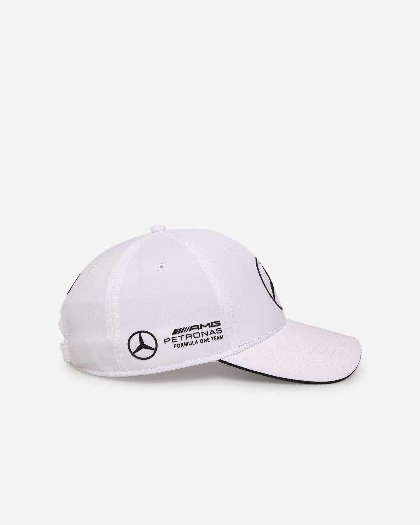 Adidas x Mercedes AMG PETRONAS F1 2025 Official Team Cap - White Baseball Hat for Men & Women - Perfect for Racing Fans, Sports Events & Casual Wear