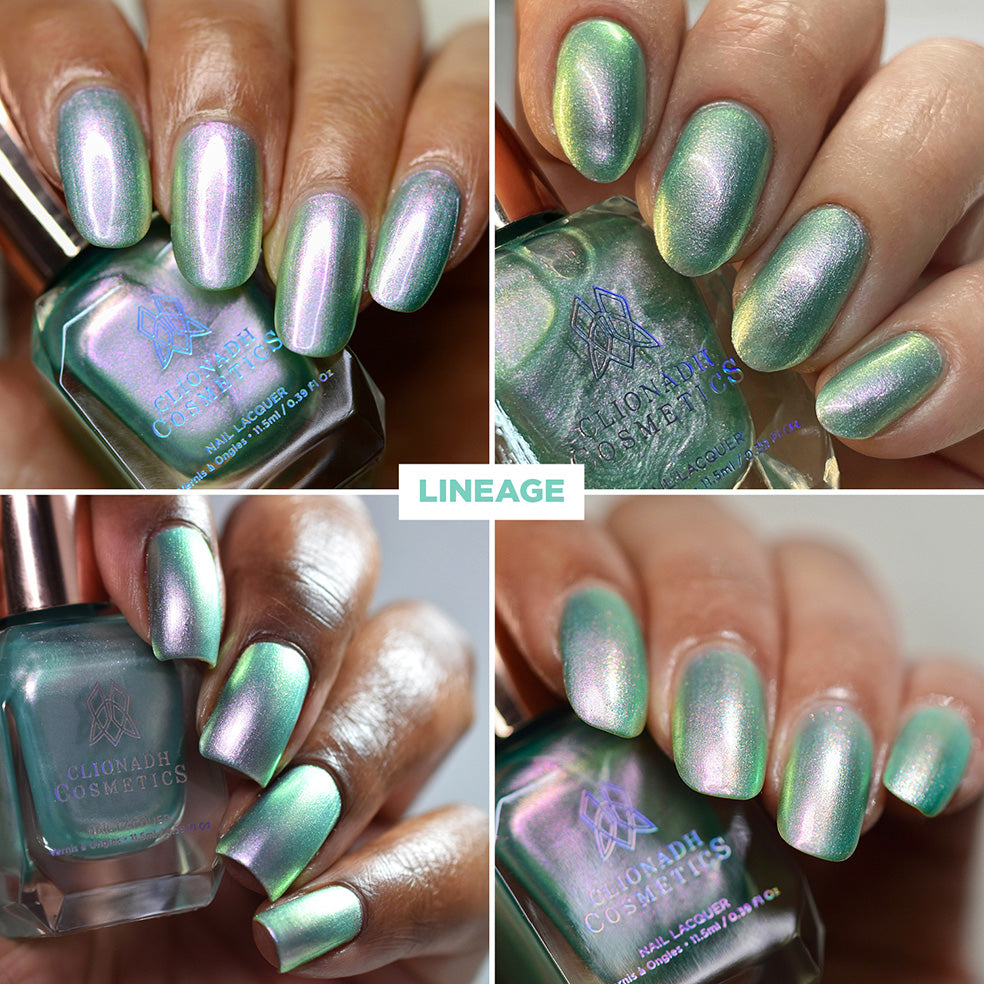 Stained Glass Collection Nail Polish Set - 6 Vibrant Colors for Gel & Acrylic Nails - Perfect for Salon, Home Manicure & Special Occasions
