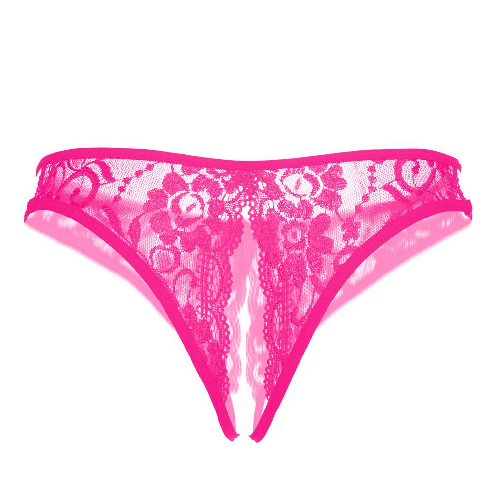 Sexy Floral Lace Panties for Women - Rose Print Underwear Briefs (Medium) | Comfortable & Feminine Intimates for Date Night & Everyday Wear