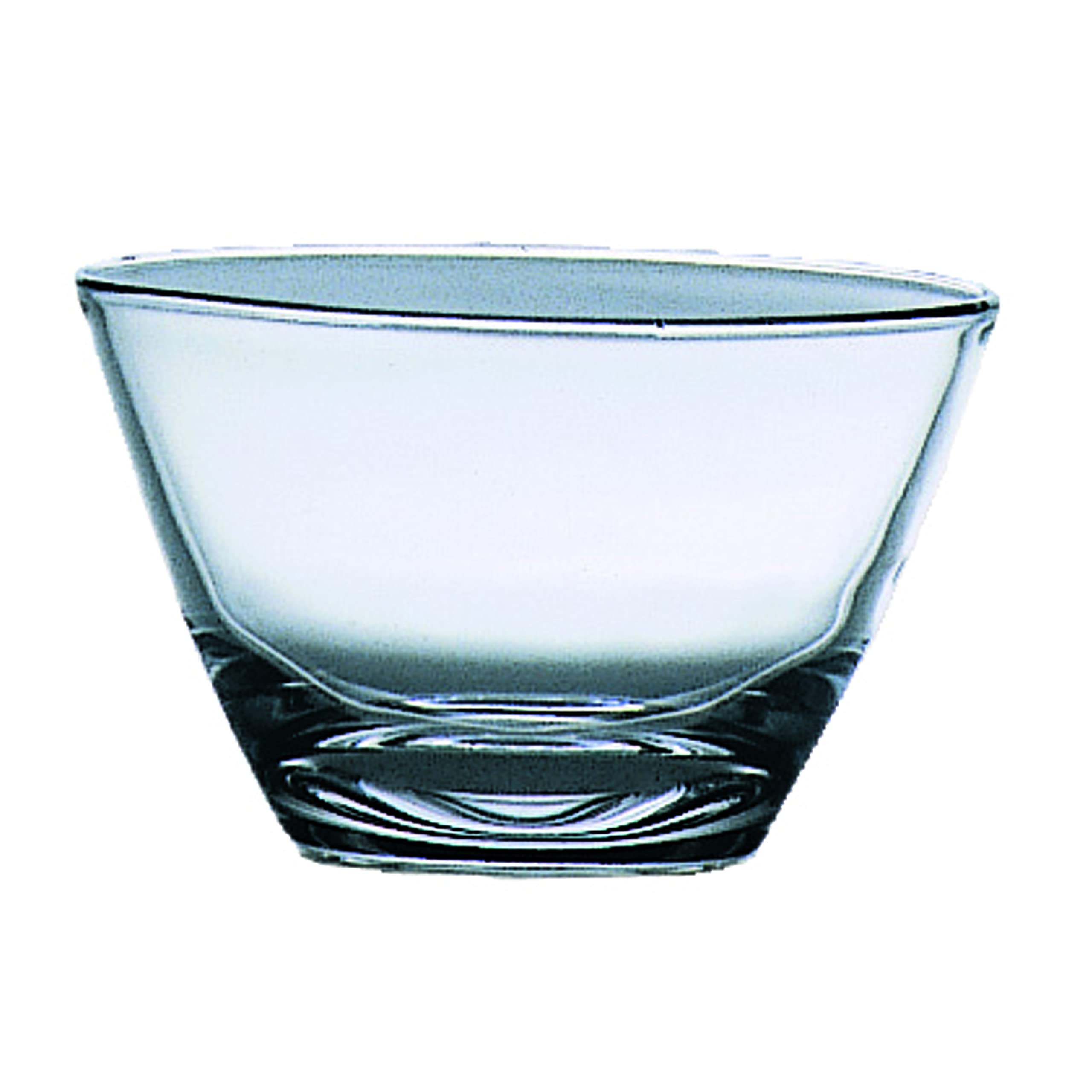MEPRA 6-Piece Glass Uno Bowls Set - Durable & Elegant Individual Serving Bowls for Salads, Desserts, Snacks - Perfect for Parties, Family Dinners & Entertaining