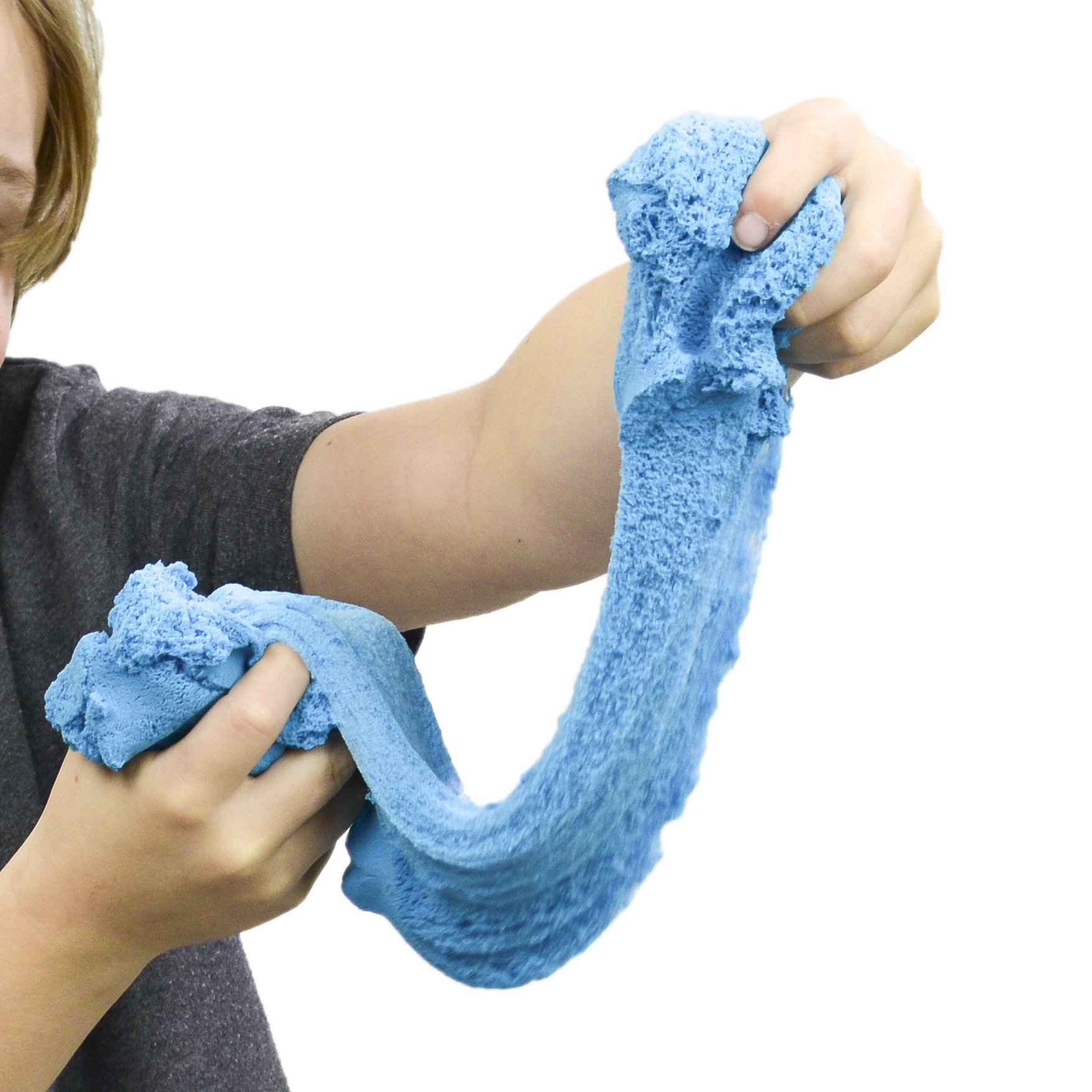 Mad Mattr - Super Soft & Non-Drying Modeling Dough for Kids (1-10oz Blue & 1-10oz Red) | Sensory Play, Stress Relief & Creative Arts & Crafts for Children