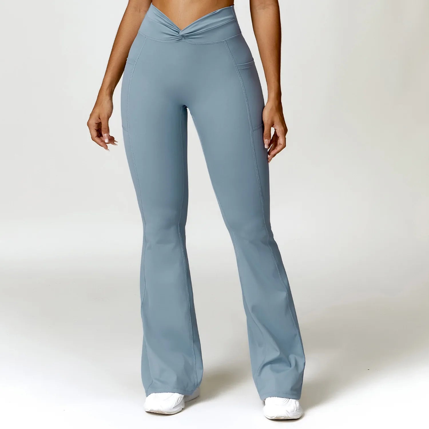 Flare Leggings for Women - High Waist Wide Leg Yoga Pants with Push Up Design | Gym Workout, Fitness Training & Latin Dance | Perfect for Yoga, Pilates, Dance Classes and Casual Wear