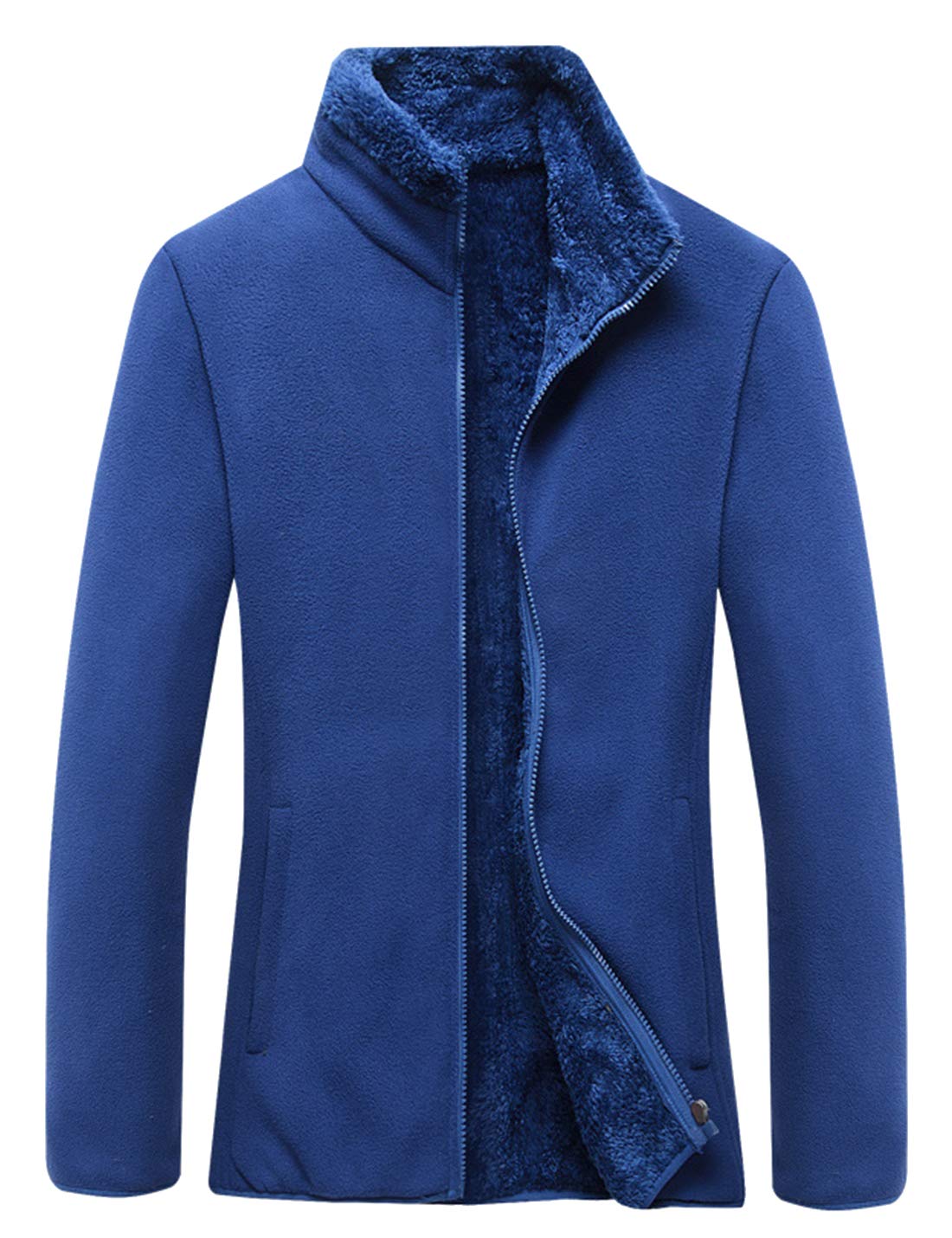 Gihuo Women's Winter Fleece Lined Full Zip Hoodie Jacket - Warm Cozy Pullover for Outdoor Activities, Casual Wear & Cold Weather