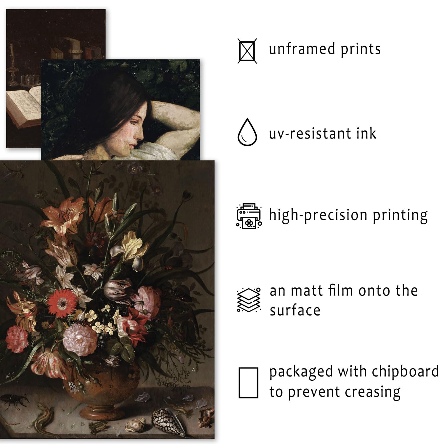 16 PCS Dark Academia Room Decor Set - Gothic Home Wall Art Prints, Moody Aesthetic Posters for Bedroom & Living Room - Witchy Collage Kit for Halloween Dorm Gallery (Perfect for Gothic Themed Rooms, Study Spaces & Halloween Party Decorations)