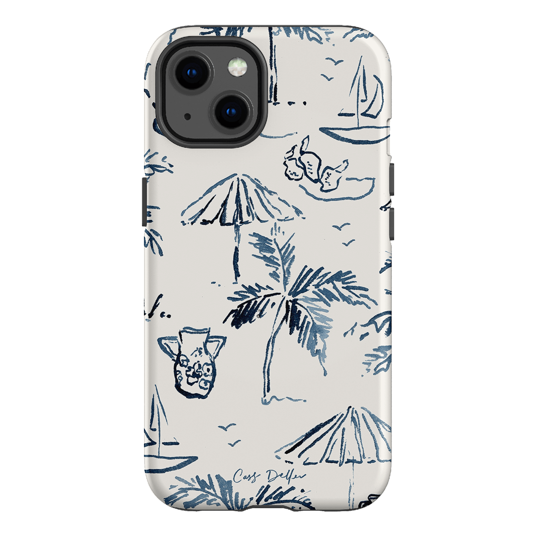 Premium Shockproof & Slim Balmy Blue Phone Case - Durable Protection for iPhone & Samsung - Perfect for Everyday Use, Travel & Outdoor Activities