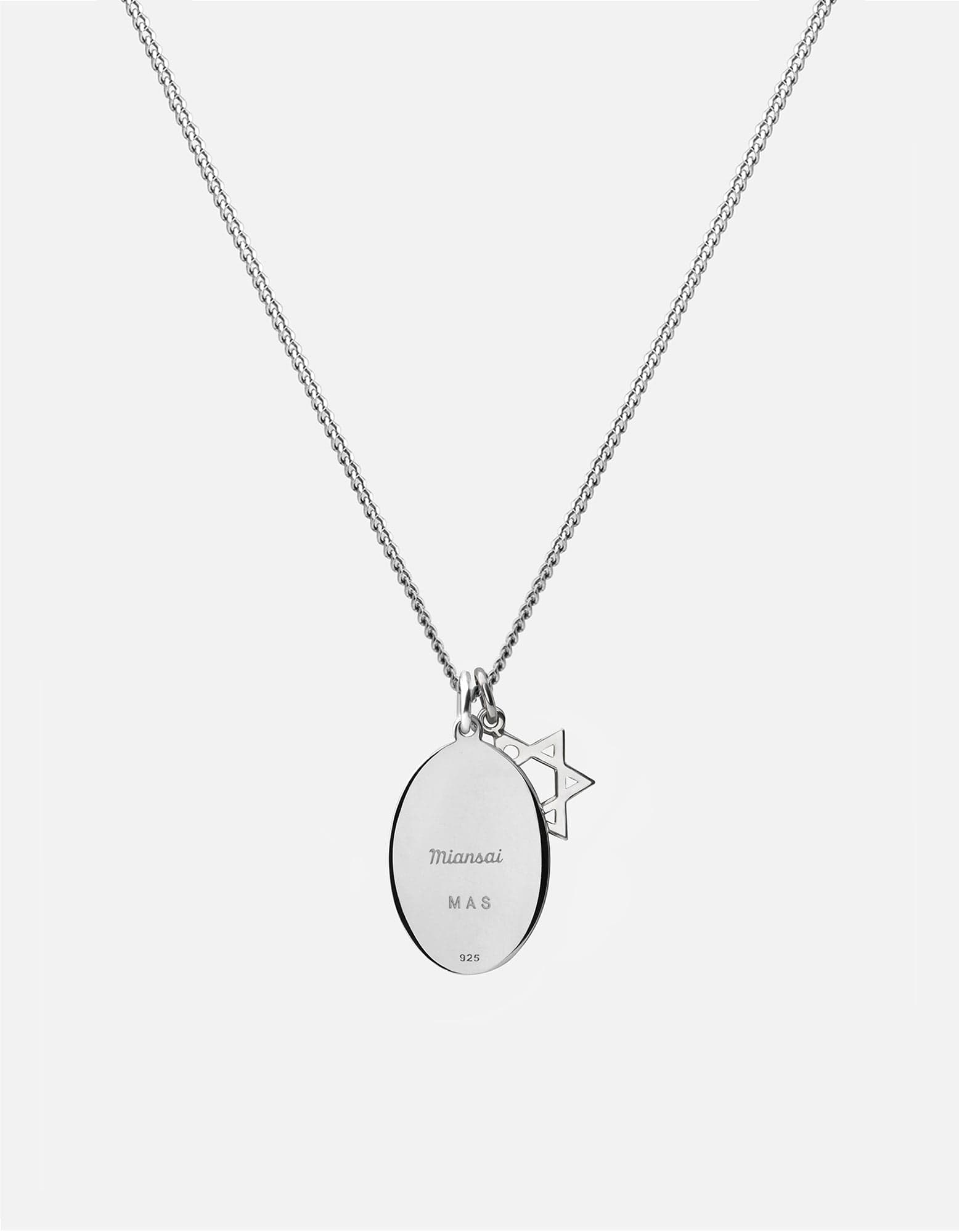 Prophet Necklace for Women - Sterling Silver Pendant with Blue Gemstone - Elegant Jewelry Gift for Her - Perfect for Everyday Wear & Special Occasions