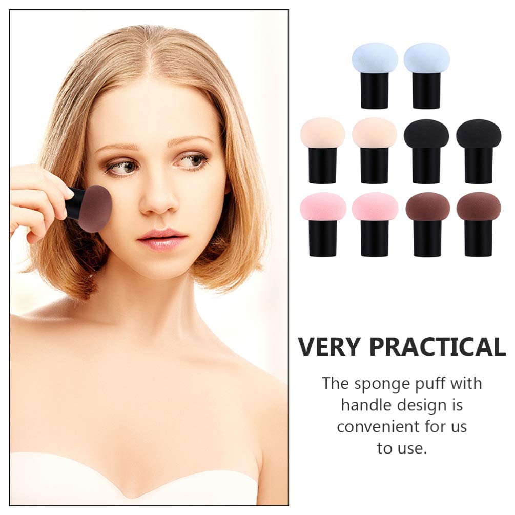 AVTY Professional Makeup Beauty Blender Sponge & Puff Set - 10 Pack for Flawless Foundation & Concealer Application | Perfect for Daily Makeup, Travel & Professional Makeup Artists