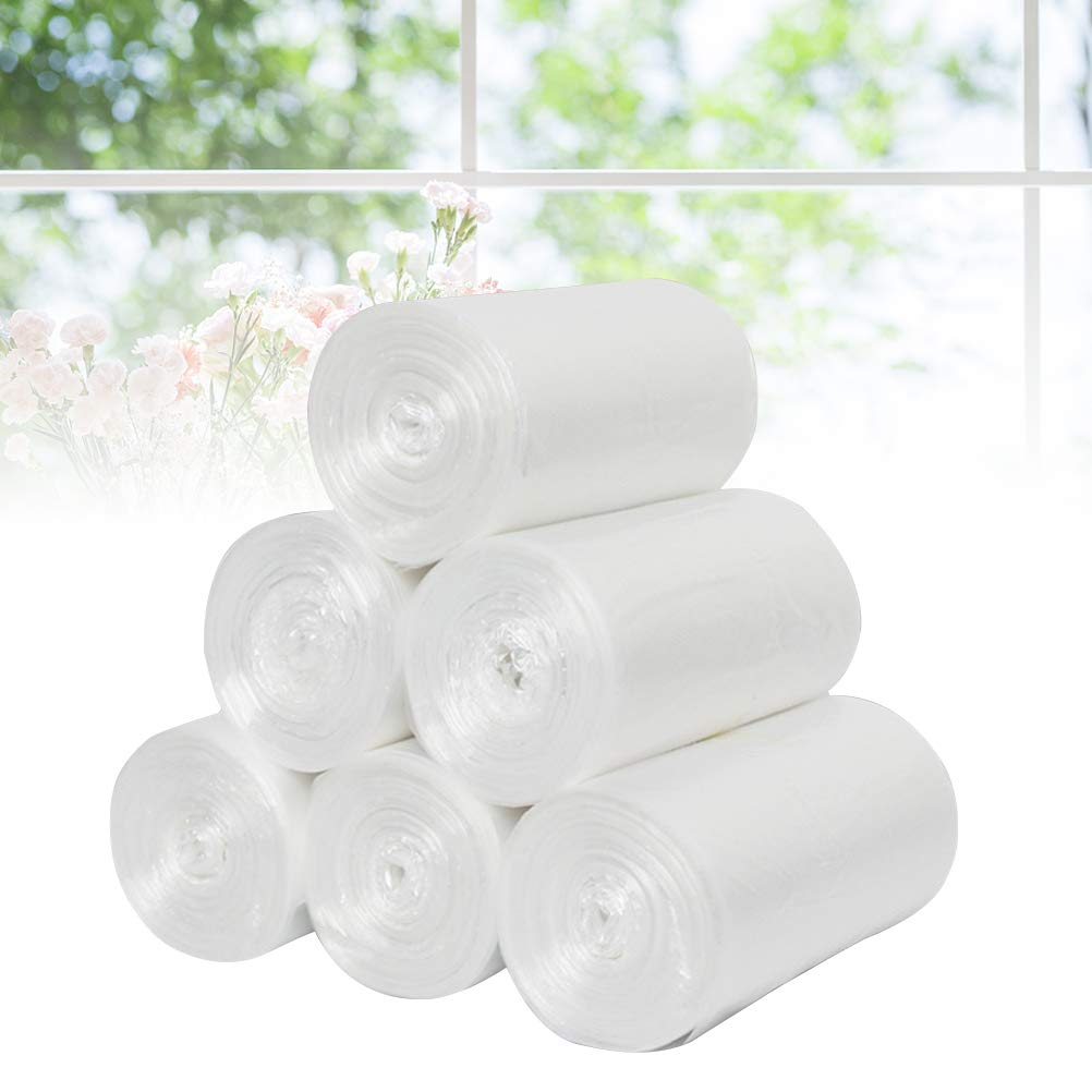 2 Rolls Heavy Duty Trash Bags - Extra Thick & Strong Garbage Bags for Kitchen, Bathroom, Office & Outdoor Use - 13 Gallon/50 Liter Capacity