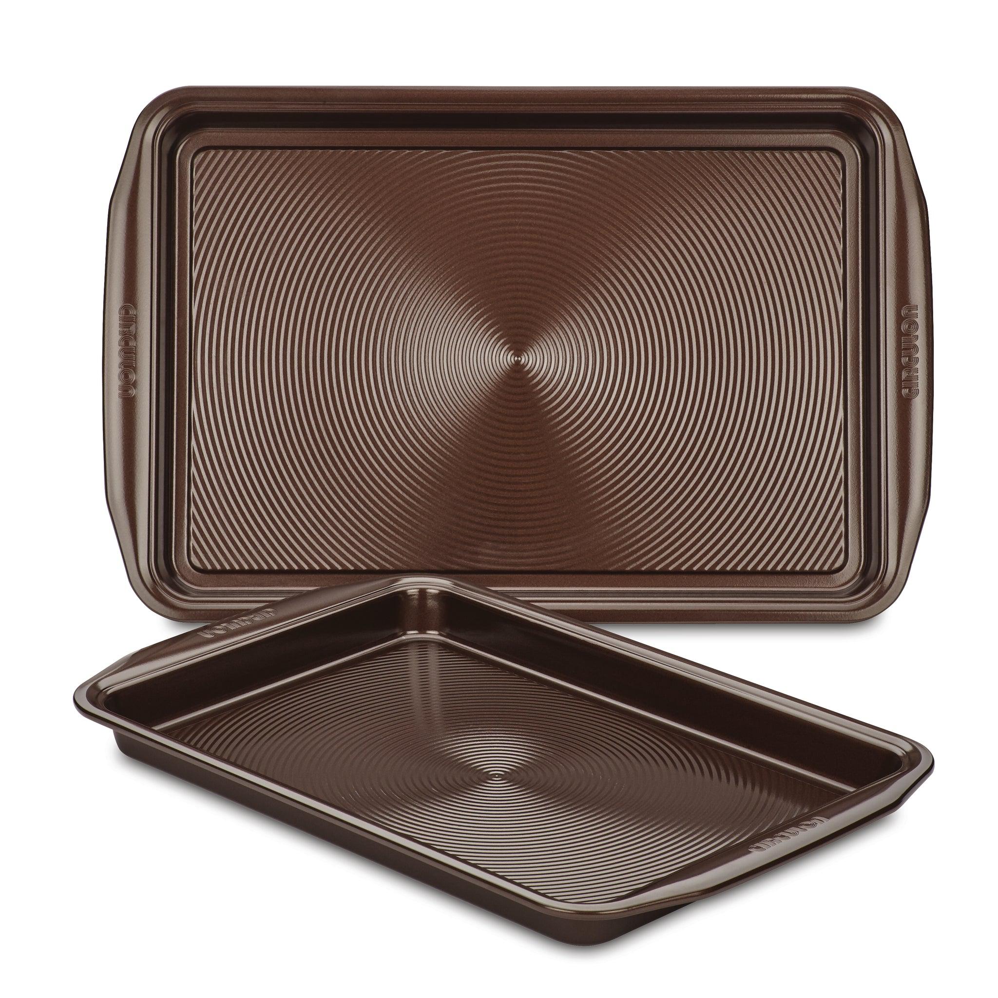 Nonstick Cookie Baking Sheet Set of 2 - Premium Oven Safe Cookie Pans for Perfect Cookies, Cakes & Pastries - Ideal for Home Baking, Holiday Treats & Party Desserts