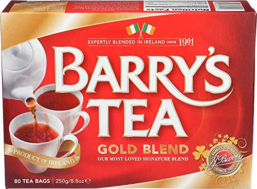Barry's Gold Blend Irish Tea Bags - 80 Count (Pack of 9) | Premium Black Tea for Breakfast, Afternoon Tea & Gifting | Rich Flavor & Aroma