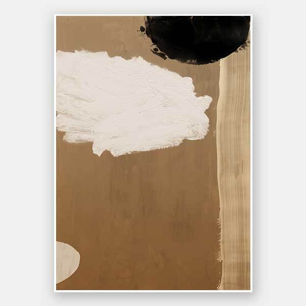 Brick and Mortar III Unframed Wall Art Print - Modern Home Decor for Living Room, Bedroom & Office