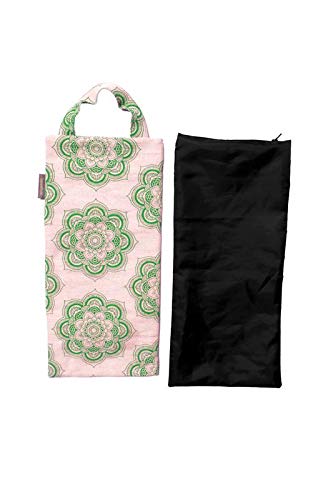 Unfilled Yoga Sand Bag - Eco-Friendly Jute & Cotton for Yoga Weights & Resistance Training - Perfect for Home Workouts & Fitness Training