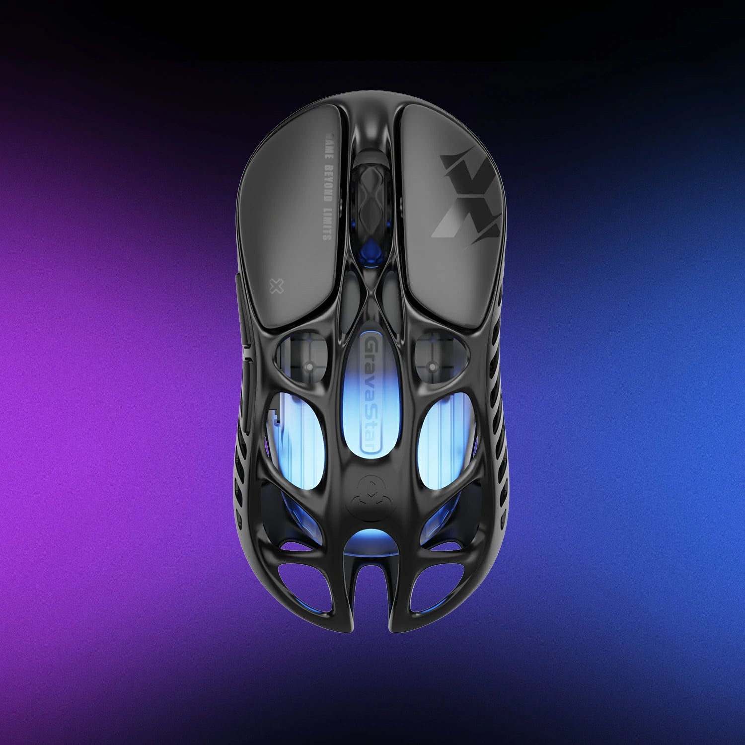 Mercury X Wireless Gaming Mouse - Ergonomic RGB LED, 16000 DPI, Rechargeable - Perfect for PC, Mac, Laptop Gaming & Office Work