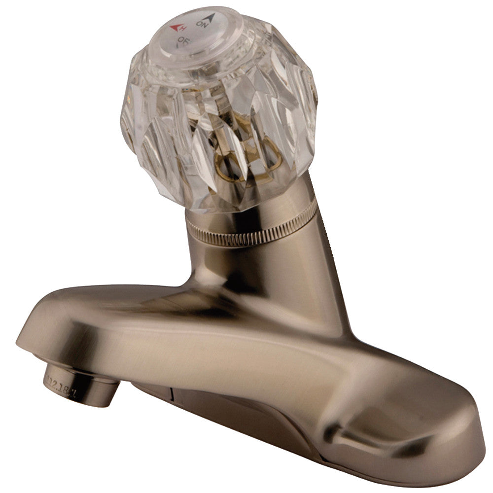 Kingston Brass KB522B Single Handle 4 in. Centerset Bathroom Faucet