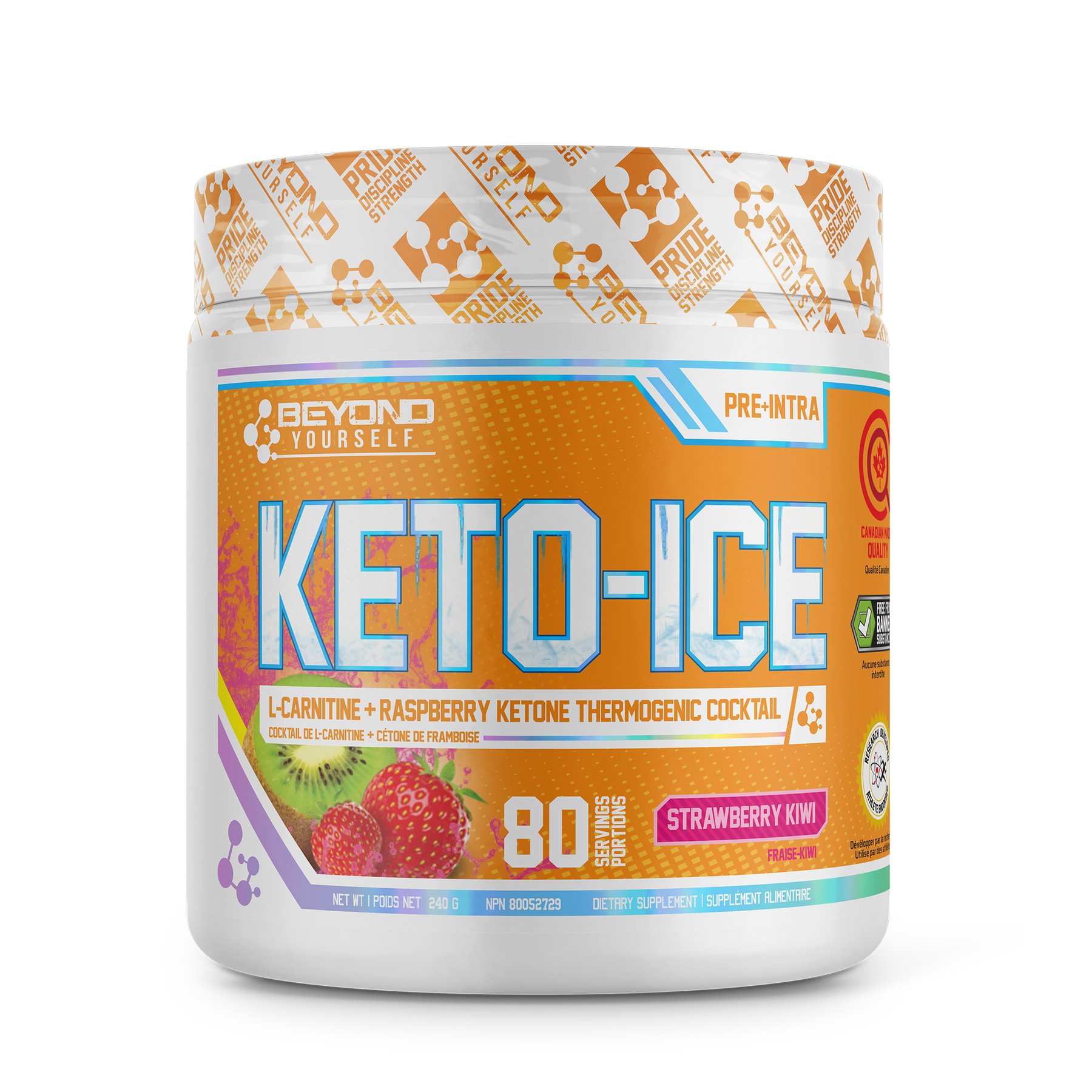 Beyond Yourself Keto Ice Cream 240g - Low Carb Sugar Free Dessert for Ketogenic Diet | Perfect for Weight Loss & Healthy Lifestyle