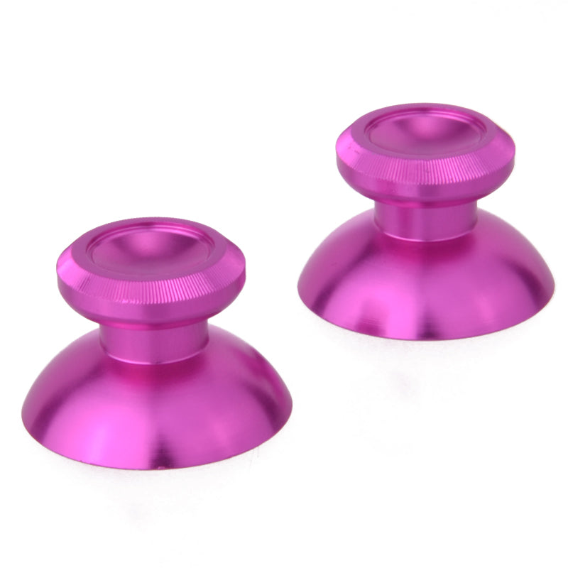 ExtremeRate Pink Metal Aluminum Thumbsticks & Buttons Replacement Kit for Xbox One Controller - XOJ0307 | Enhanced Grip & Durability for Gaming, Streaming & Esports