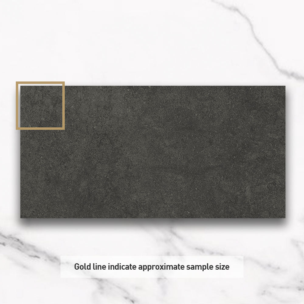 Essen Charcoal 300x600mm Matte Porcelain Tile - Premium Wall & Floor Tile for Kitchen, Bathroom & Living Room
