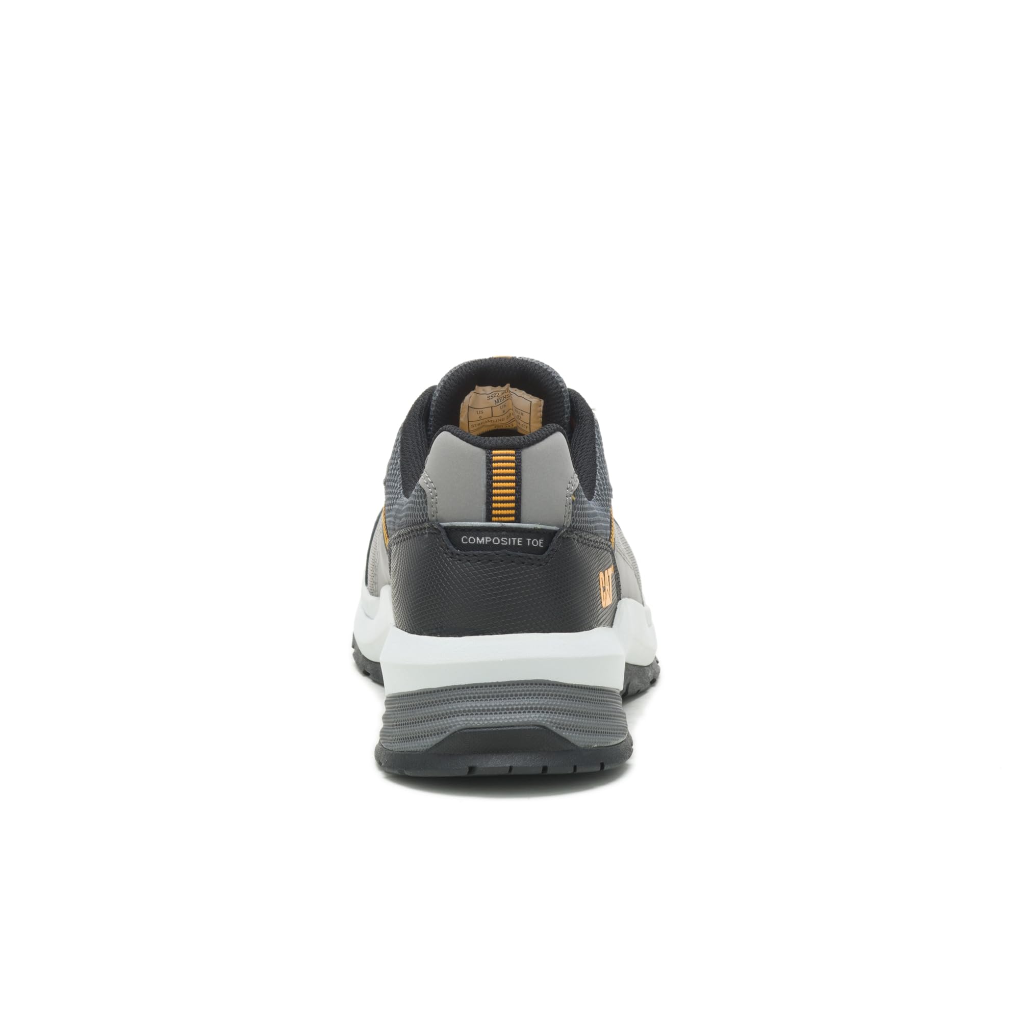 CAT Men's Streamline 2.0 Composite Safety Toe Work Shoes - Lightweight Mesh Steel Toe Boots for Construction, Warehouse & Industrial Work