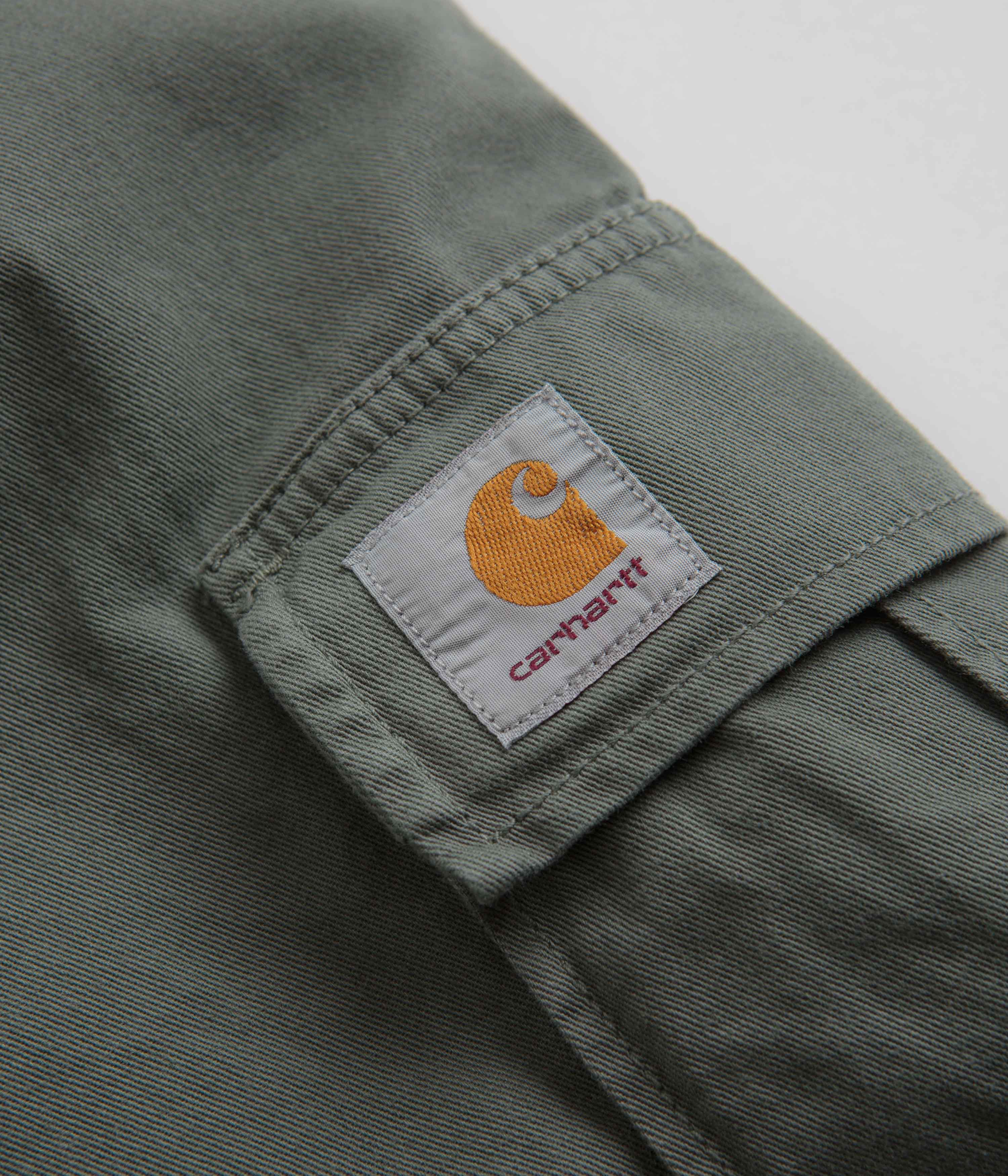 Carhartt Cole Cargo Pants for Men - Durable Work Pants in Smoke Green | Heavy Duty Utility Pants for Construction, Hiking & Outdoor Activities