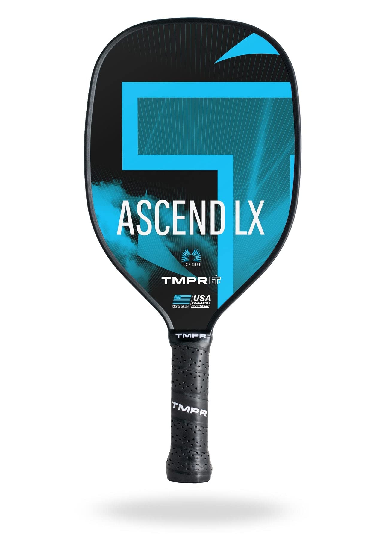 Premium Fiberglass Pickleball Paddle - 16mm Honeycomb Polymer Core for Control & Power | USAPA Approved | Aerodynamic Design for Larger Sweet Spot | Perfect for Tournaments & Recreational Play