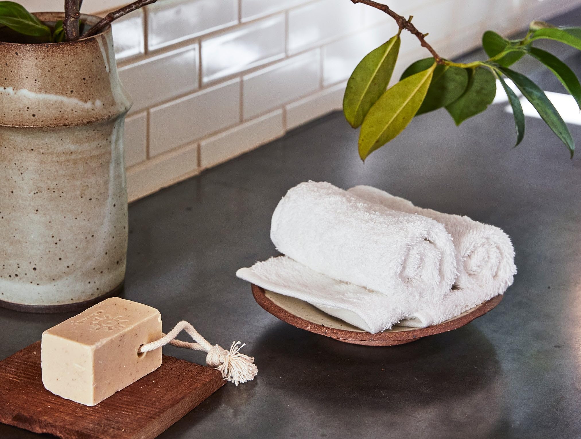 Organic Cotton Bath Towel Set - Coyuchi Cloud Loom Luxury Bath Sheets (39
