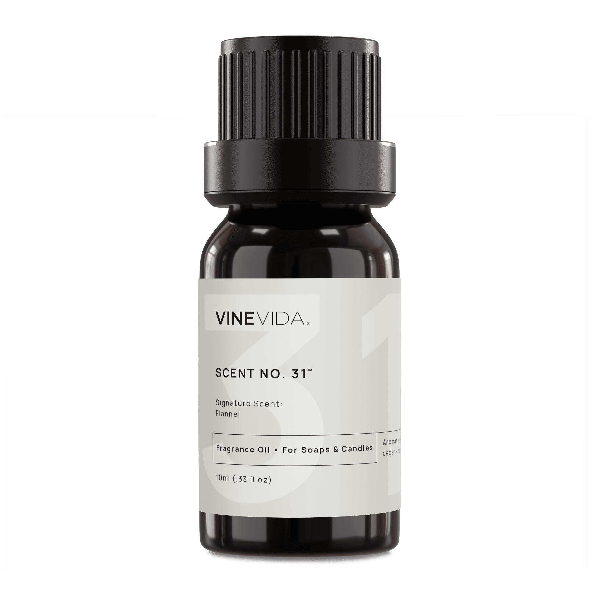 Premium No. 31 Fragrance Oil for Handmade Soaps, Candles & Diffusers - Flannel Scented Essential Oil for Home, Spa & Aromatherapy Use