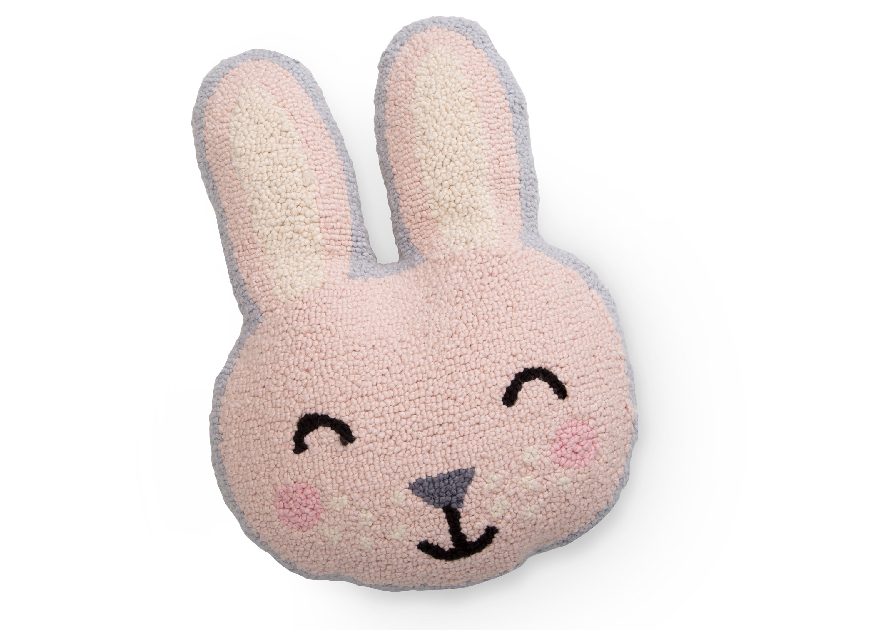 Soft Plush Bunny Throw Pillow - Cute Easter Home Decor for Sofa, Bed, Nursery - Perfect for Spring Decorations & Gift Giving